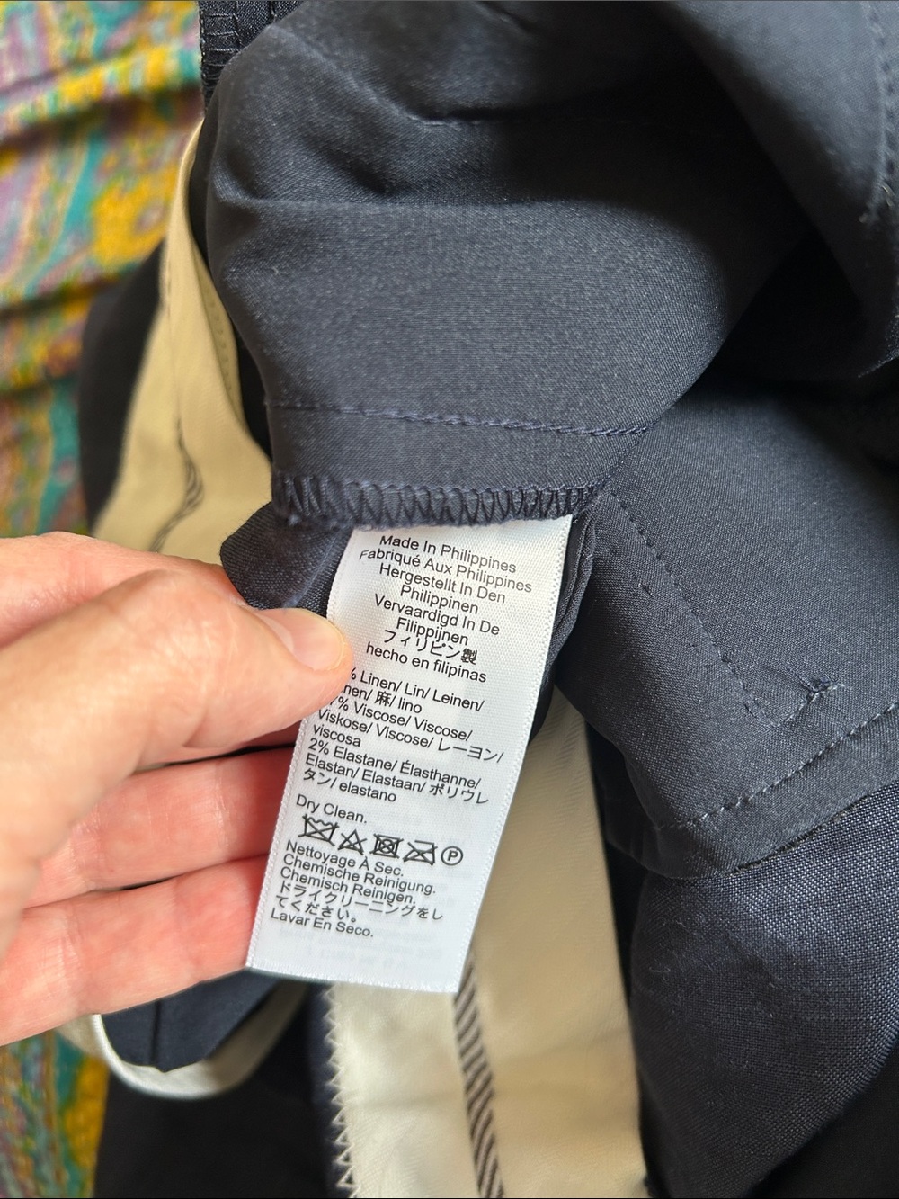 NWOT J. Crew Collection side-tab trouser in Italian linen blend - Picture 4 of 7